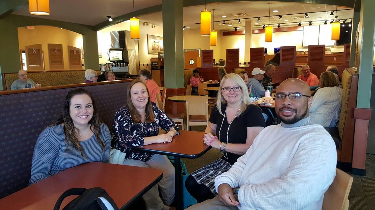 URcastbyWVNET's tweet photo. URcast meeting in Morgantown! @BT34WVU @TammyMTucker @misschelmick and Monica McCartney from Mon County Schools #edchat #caching https://t.co/es21ua1ETU