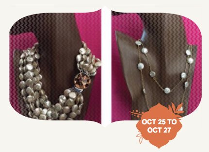 Debra C Carmel hosts a trunk show featuring local jewelry designer Laurie Wetterschneider. 
Today through Oct. 27! zurl.co/1W8Y