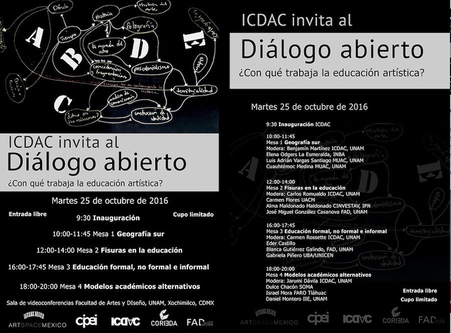 DIE_CINVESTAV's tweet photo. Participación de la Dra. Alma Maldonado en evento organizado por #ICDAC "¿Con qué trabaja la educación artística?" https://t.co/DT8M2G4VEt