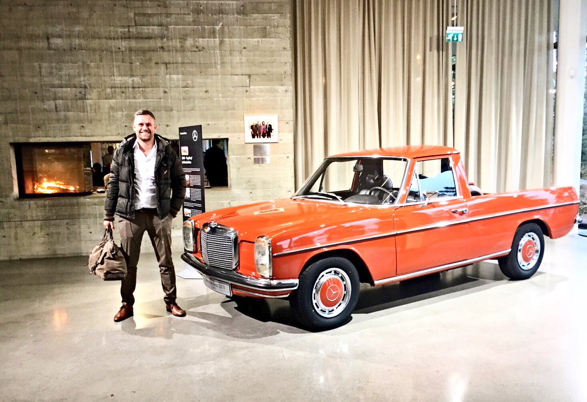 DaimlerTruck's tweet photo. Hot AND Cool. The designer of the Mercedes X-Class #MBPickup https://t.co/mfzJ1klnnz