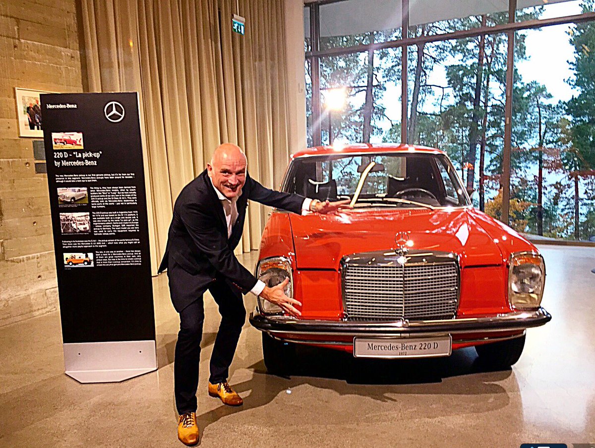 DaimlerTruck's tweet photo. Hot AND Cool. The designer of the Mercedes X-Class #MBPickup https://t.co/mfzJ1klnnz