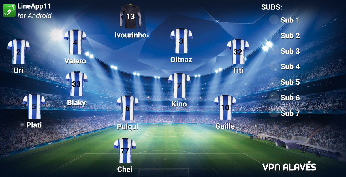 VpnValenciaCF's tweet photo. 💙⚪ XI de esta noche para enfrentarnos a @VPN_Athletic  en la 2 Jornada se @LigaVirtualEsp 
#GoAlaves💙⚪
#PartidoaPartido💙⚪ https://t.co/MhUFokxUjy