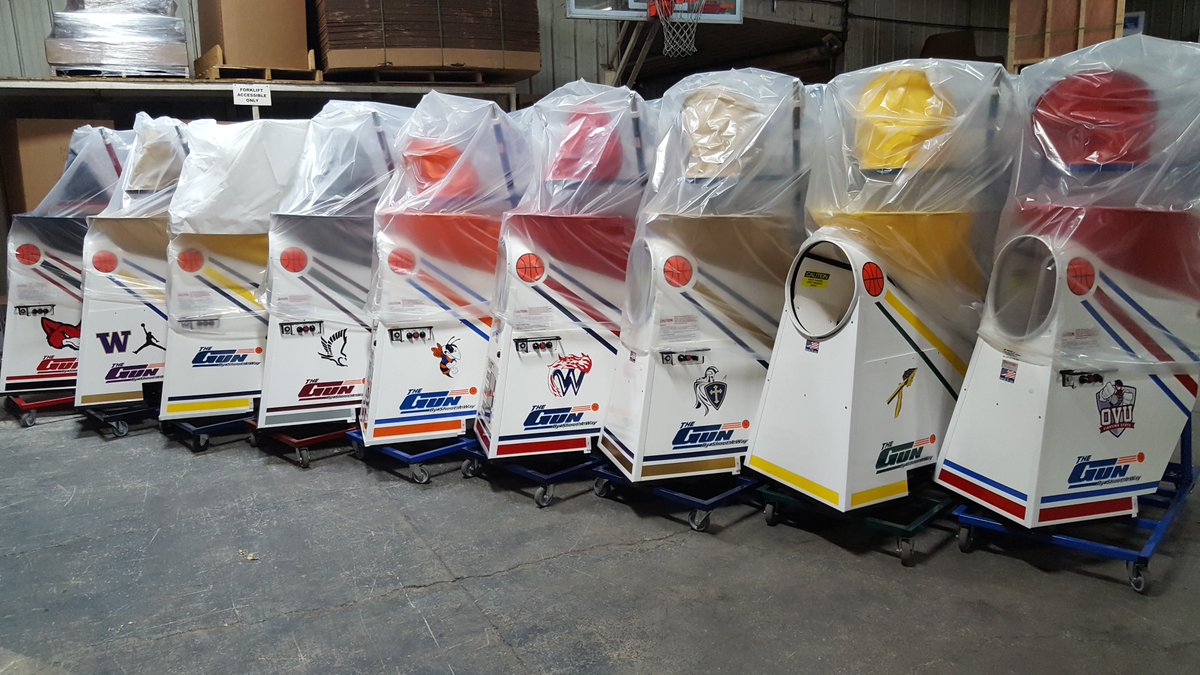 shootaway's tweet photo. 9 more Guns ready to pack and ship out to programs around the country!
#Changingthewaythegameisplayed
#TheGun https://t.co/ywrpctXFE2