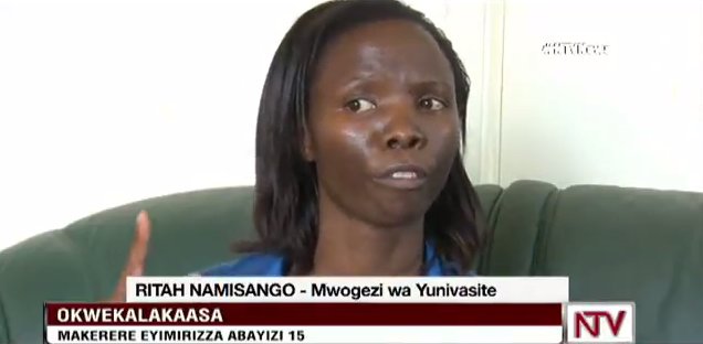 ntvuganda's tweet photo. Okwekalakasa: Makerere eyimirizza abayizi 15 #NTVAKAWUNGEEZI | https://t.co/wYRqpCADww https://t.co/Xsa1FOYXja