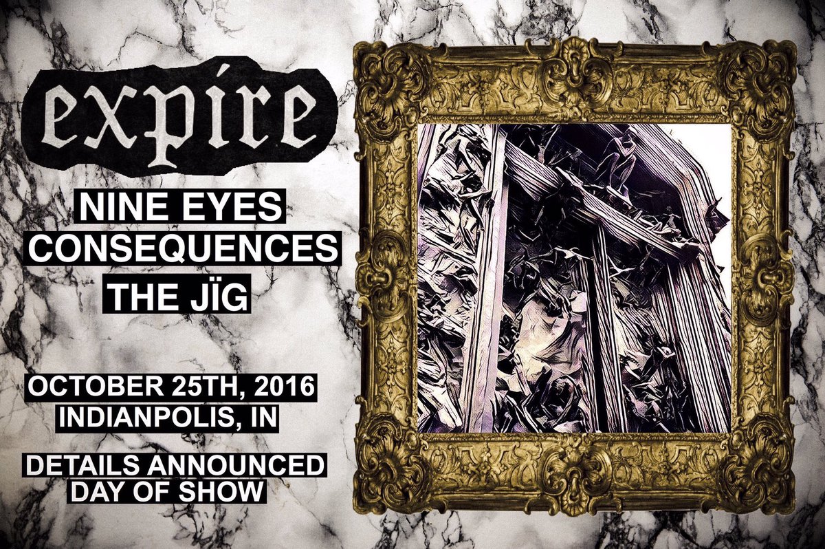 Tonight. Spunk manor in Indy. 
<a href="/ExpireHC/">EXPIRE</a>