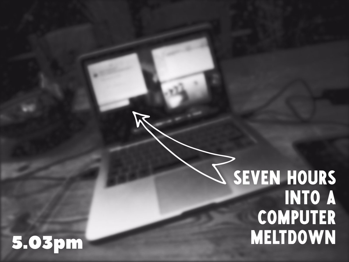 RyanMetcalfePGA's tweet photo. Well everything was going swimmingly until I pressed the power button at 10.03am #coachlife #backtopenandpaper https://t.co/NlDTzQvaEA