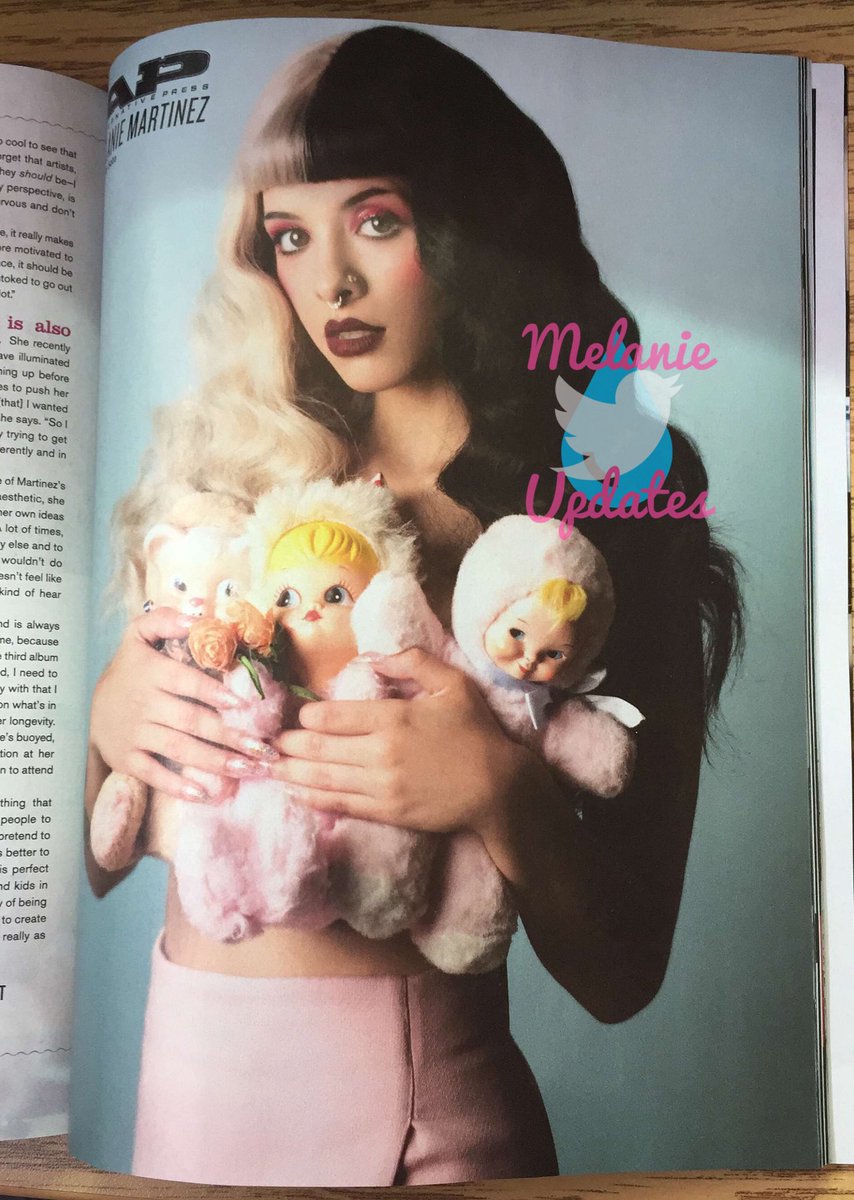 1stamendnow's tweet image. Melanie Martinez for Alternative Press!