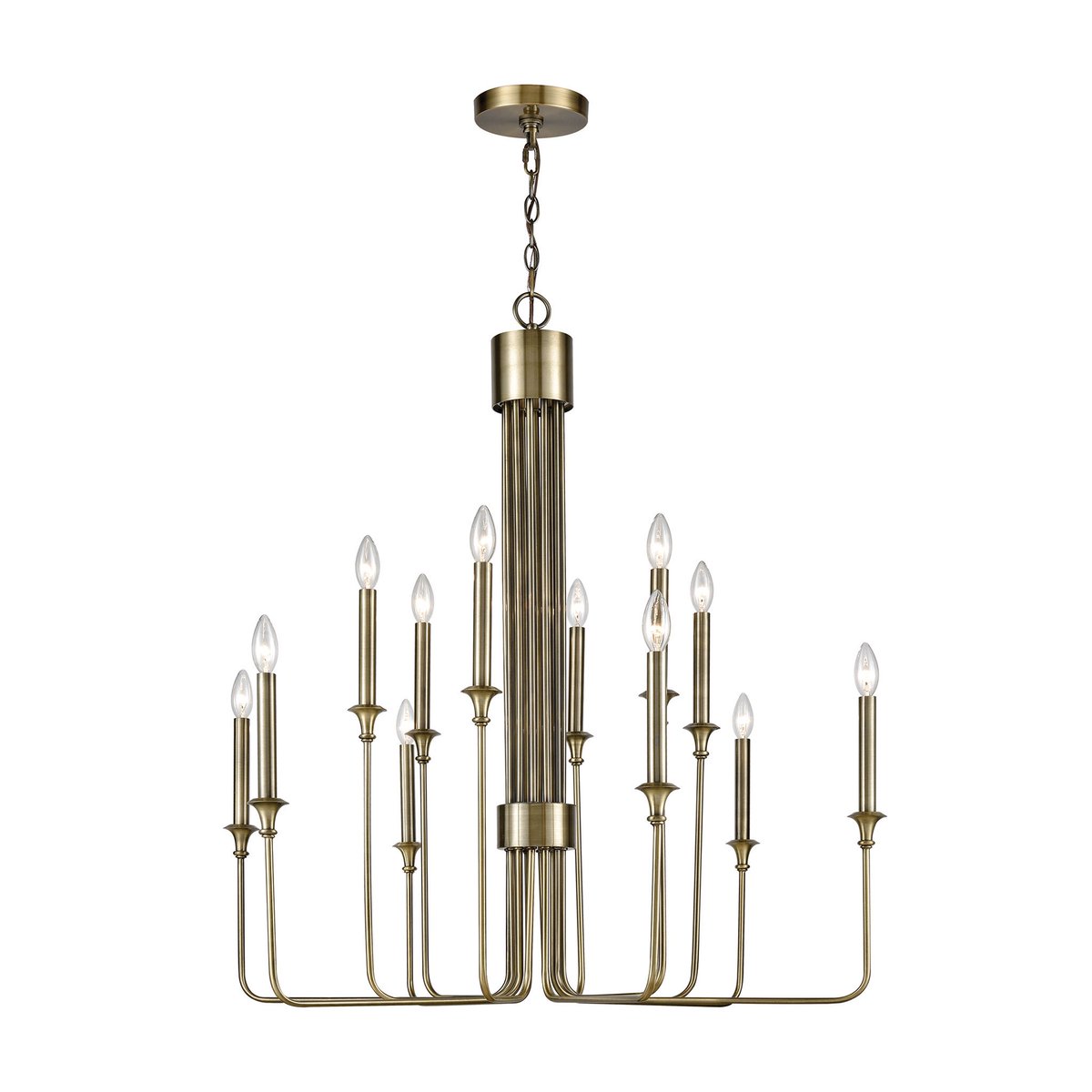 DimondLighting's tweet photo. #PiecedeResistance @DimondLighting Edward #Chandelier #AntiqueBrass (1141-037) #HauteDesign 38” #EGI @elkgroupintl https://t.co/AVrMlzCq4M https://t.co/7ktiNWDjij