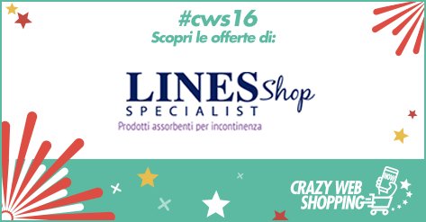 .<a href="/ClubLines/">ClubLines</a> è dei nostri!
Scopri le offerte riservate nella sezione #Cosmetica
goo.gl/s8bK89  #CWS16