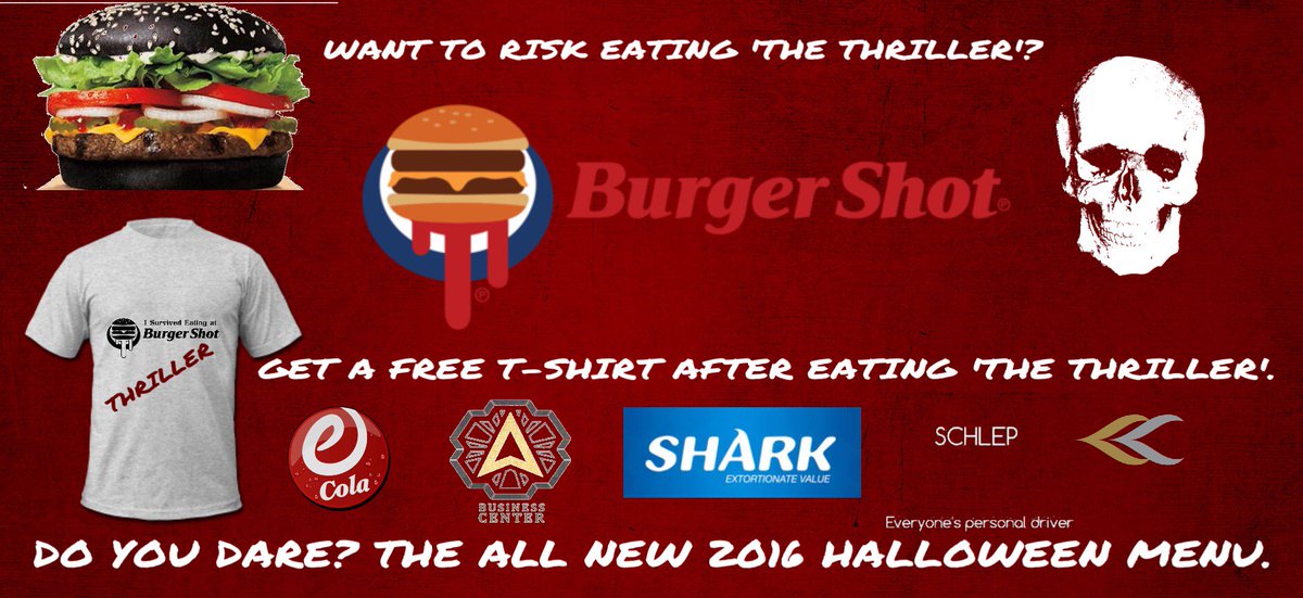 Burger Shot Menu