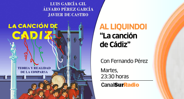 .@PerezFernando45 charlará con los autores de #CancióndeCádiz, el libro que estudia la comparsa como canción de Cádiz | <a href="/alliquindoicsr/">Al Liquindoi</a>