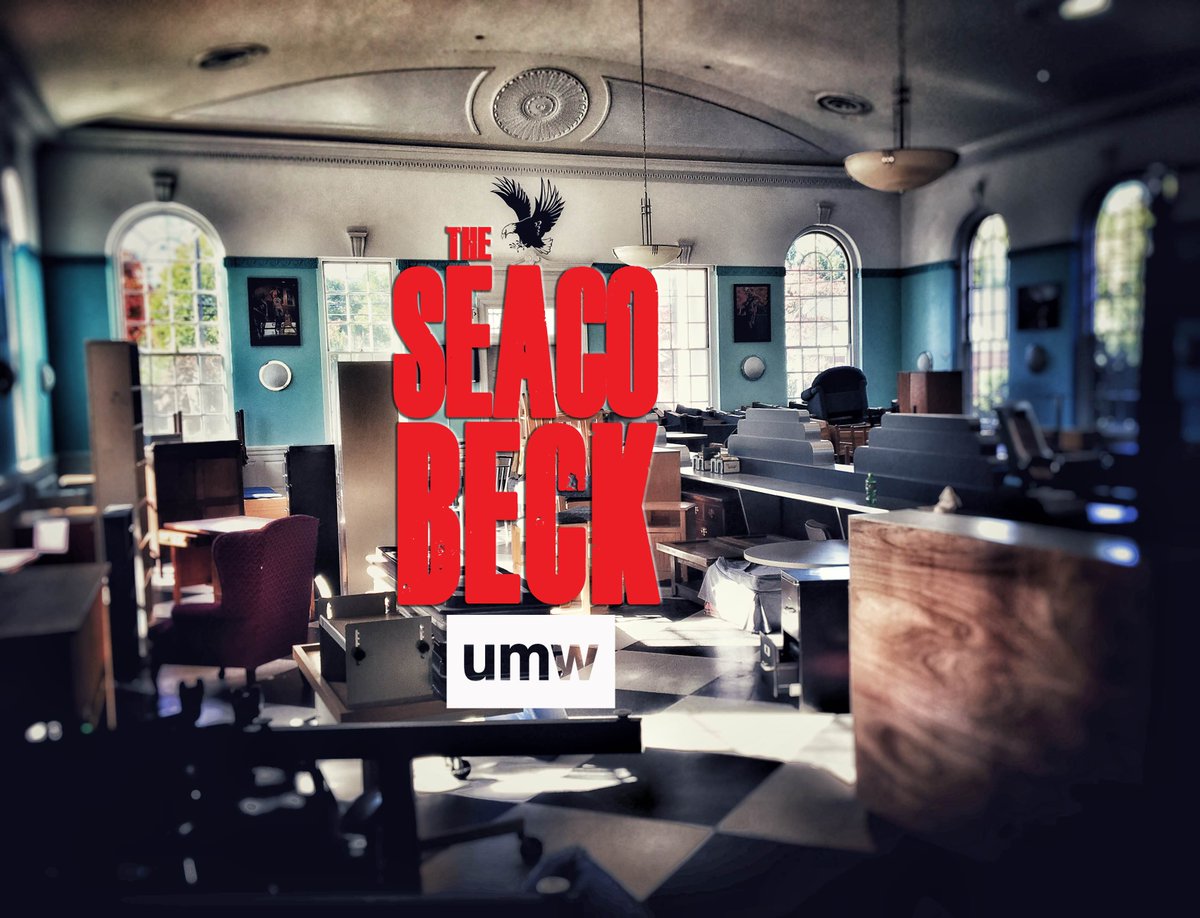 JamieTorchMagic's tweet photo. Picking out furniture options @UMaryWash but looks like Rick and Daryl made it before me! #TheWakingDead #umw #abandonedplaces https://t.co/Wy9AhlXSkt