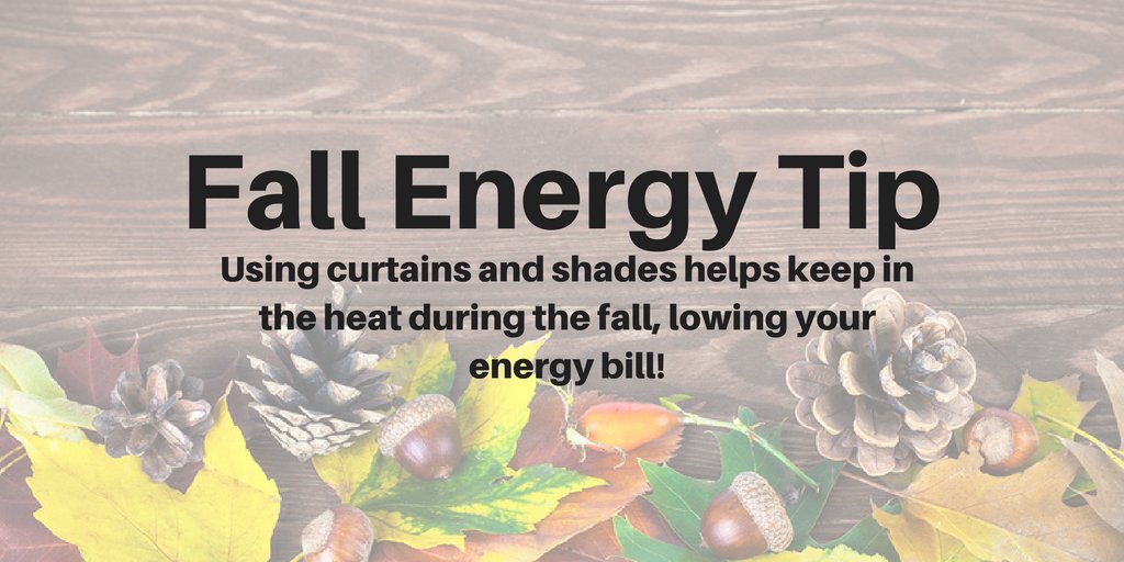 ProHVACService's tweet image. #TIP: Use shades and curtains to stay warm this #fall bit.ly/2cszxX3