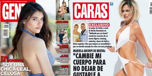 InfoVelozCom's tweet photo. Mirá las tapas de las revistas de esta semana: Mariela Anchipi, sexy https://t.co/M4zy2VeWTZ https://t.co/UrzVZhSLA2