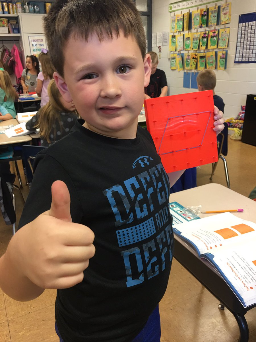 Courtney_Keeton's tweet image. He said, &quot;take my picture&quot;. He&apos;s been working hard on making this shape. #amstimath #2nd @LCSforKids @westlimestonehs