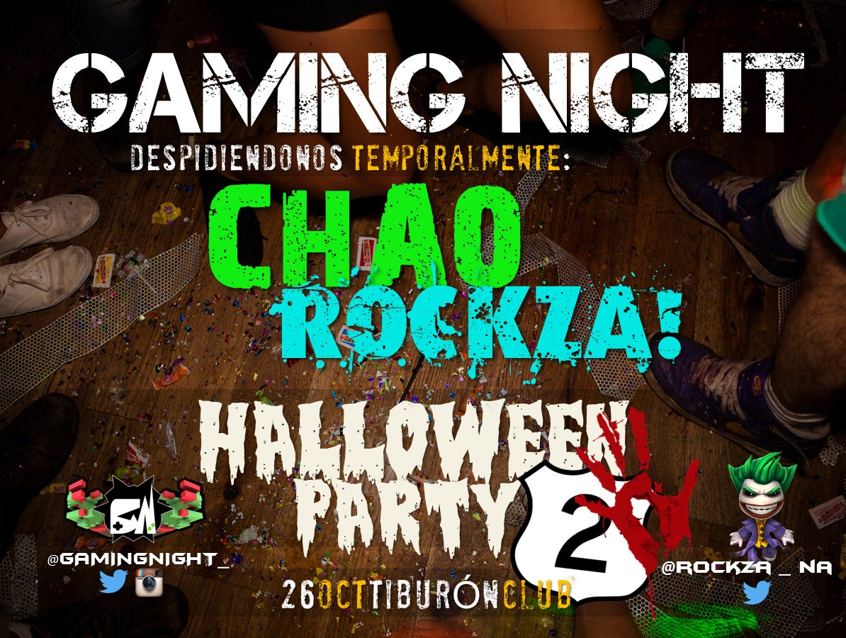 #HalloweenParty <a href="/TiburonClubBB/">Tiburón Club</a> HOY Tragos GRATIS para ellas, PREMIOS cortesia @BeerhouseLcha y <a href="/cocktailtimeve/">@cocktailtimeve</a> despidiendo a <a href="/rockza_na/">rockza</a>