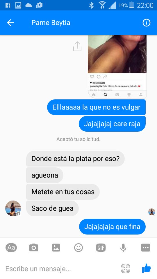 danitorofardoki's tweet photo. @ClarisseLimaChi  @SqpChilevision  @CSCHMITD @A_MilaCorrea  ella es Pamela beytia una dama.. eacuc los audios de ella hacía Jeff y era peor https://t.co/TtcjJ78rmE