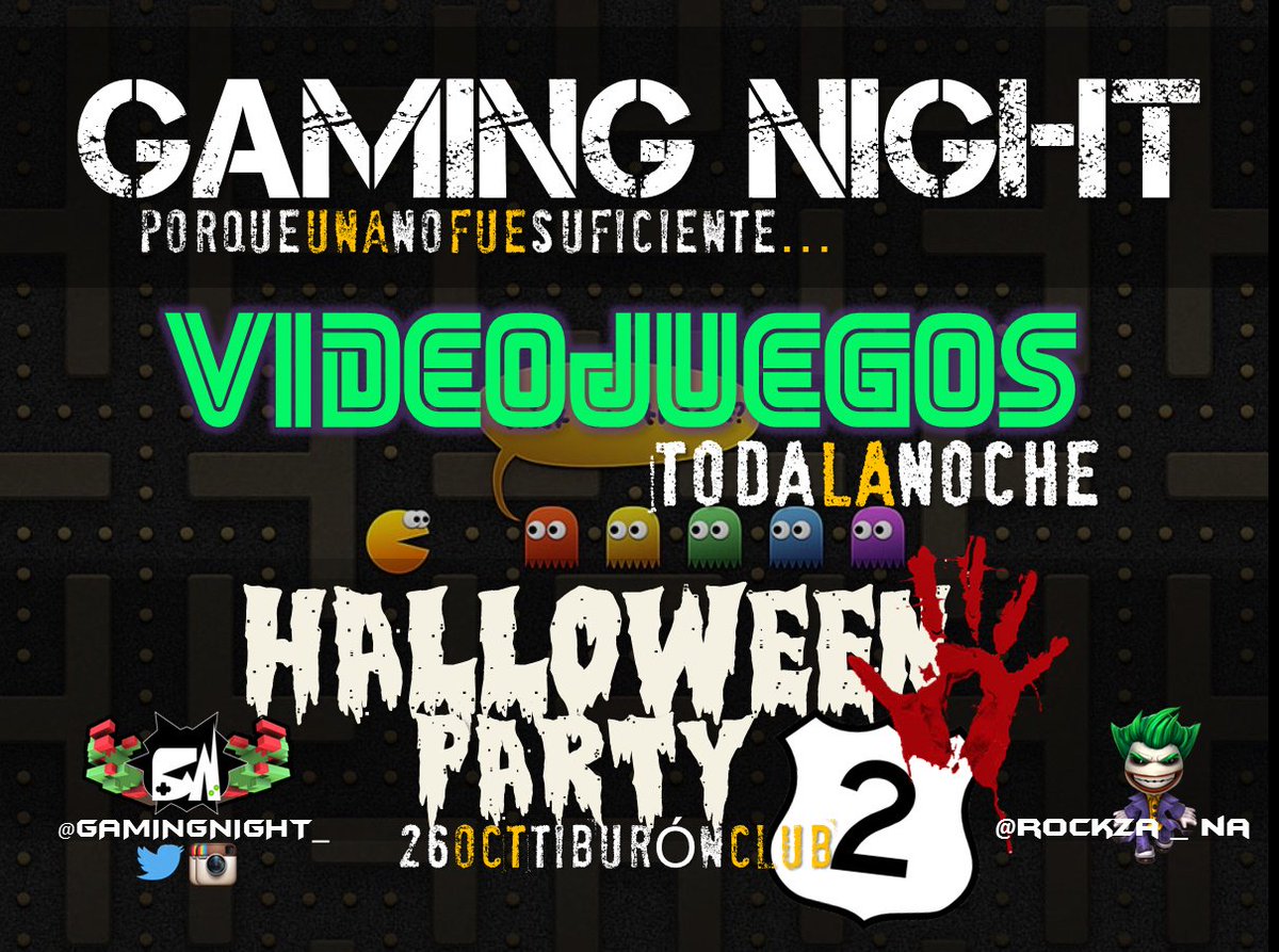 #HalloweenParty <a href="/TiburonClubBB/">Tiburón Club</a> HOY PARTY HOUR, JelloShots, despedimos a <a href="/rockza_na/">rockza</a> y en vivo <a href="/goyaoficial/">Goya Banda</a>