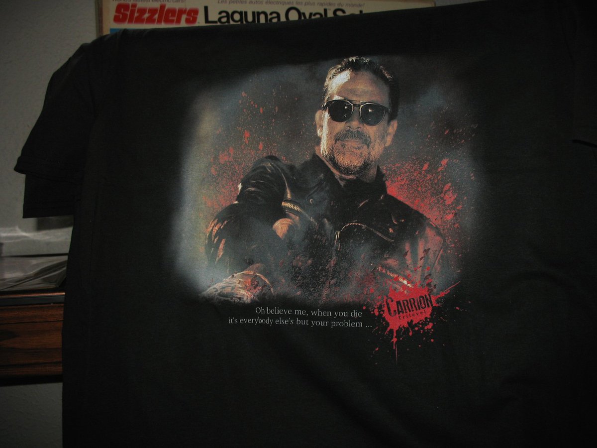 CarrionTrilevel's tweet photo. #3Ghosts Just picked up my "Ghost" Tshirt series, there are 3 ") #DarylGhost #MichonneGhost #NeganGhost https://t.co/GtJCkfFGor