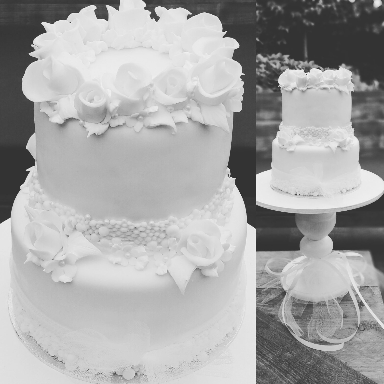 \ Taart van Jet على تويتر: "#bruiloft #Bruidstaarten #fondant #fondantroses #taartvanjet# met fondant rozen. https://t.co/FaYGVpmty6"