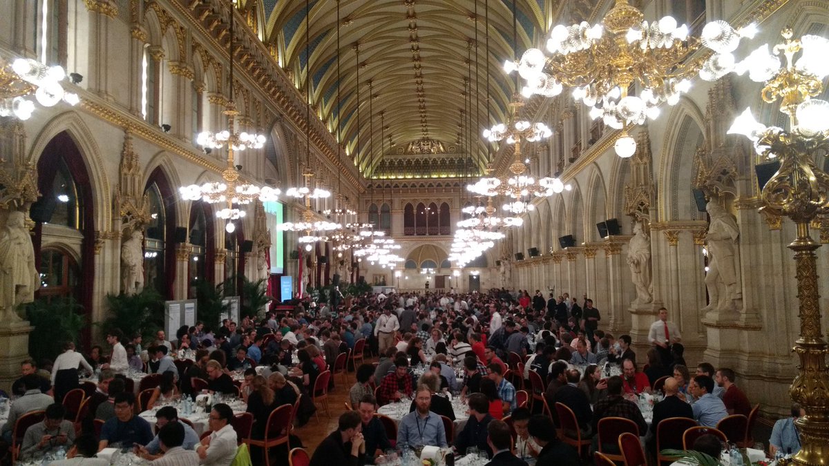 jurajsomorovsky's tweet image. Conference dinner. Impressive. #ccs16