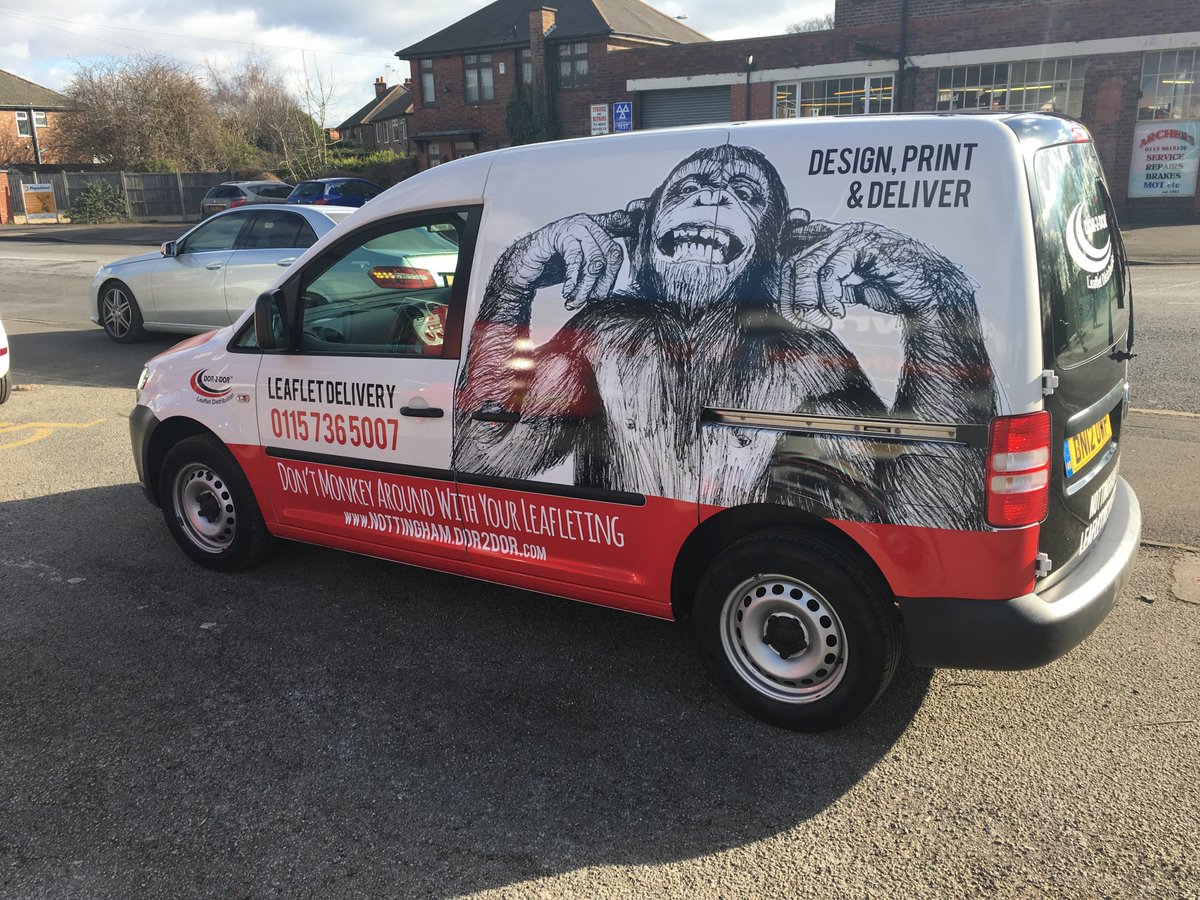D2D_Nottingham's tweet photo. Have you seen us driving around #Nottingham?! Hoot if you spot us! https://t.co/7hEKXxyddJ #Dor2Dor #NottinghamDay #Leaflets #LeafletDrops https://t.co/thksmPr5xg