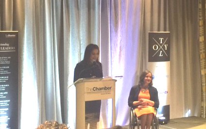 SpauldingRehab's tweet photo. Dr. Cheri Blauwet @CABlauwet named one of @bostonchamber Ten Outstanding Young Leaders #TOYLawards #SpauldingPMR https://t.co/BJCrxdbqt5