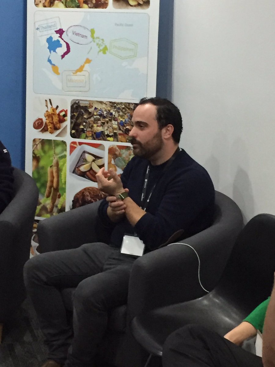 Chef Brian McCracken of <a href="/McCrackenTough/">McCracken Tough</a> talks about team innovation at #StarChefs2016 round table w/ Symrise <a href="/Star_Chefs/">StarChefs</a>