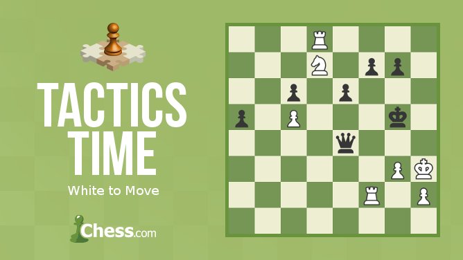 chesscom's tweet photo. Can you find White's (IM Guliev) only move to defeat Black's active queen? RT If you know the answer! #MerseinOpen #TacticsTime https://t.co/p5GEC93krL