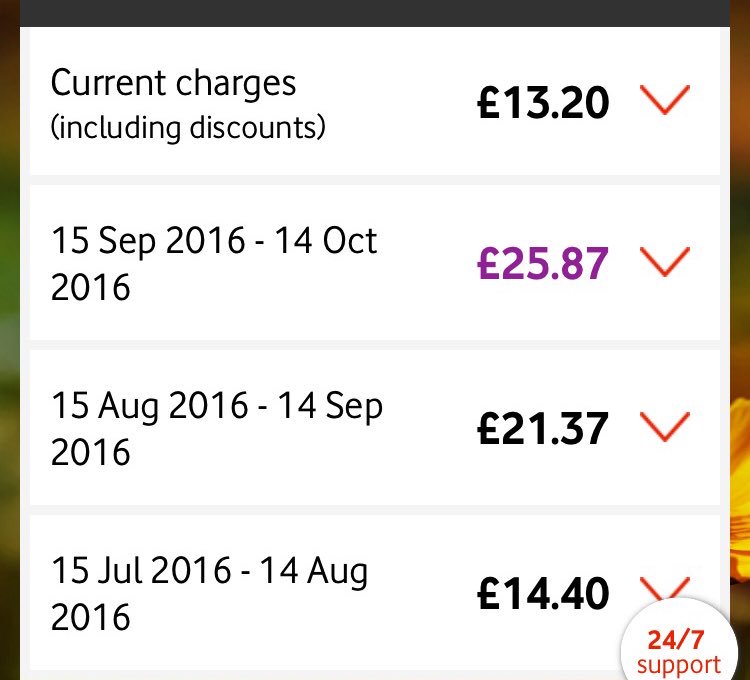 iJudeJ's tweet photo. @VodafoneUK but again they charge more £12 extra this month bill.i don't know what happening.i can't call every each month. https://t.co/nMY1bnenCG