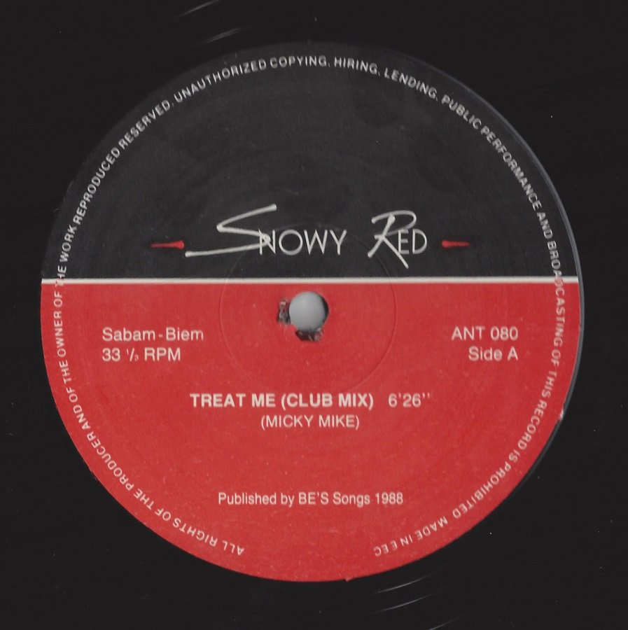 BobVanGhent's tweet photo. #SnowyRed 12" #vinyl: #Euroshima #Wardance (1988): https://t.co/dOrNbDHv0Y Creative Commons photo of #MickyMike wanted (#MinimalSynth #Wave) https://t.co/4tn2cdTSsp