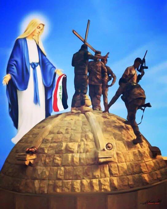 86Musavi's tweet image. اخت مسيحية كتبت في تعليق:
نامي قريرة العين يامريم العذراء ، فلن يصلب المسيح مرتين .. فقد جاؤوا أبناء الزهراء (ع) ..
#صقورنا_ابابيل 
📍منقول📍