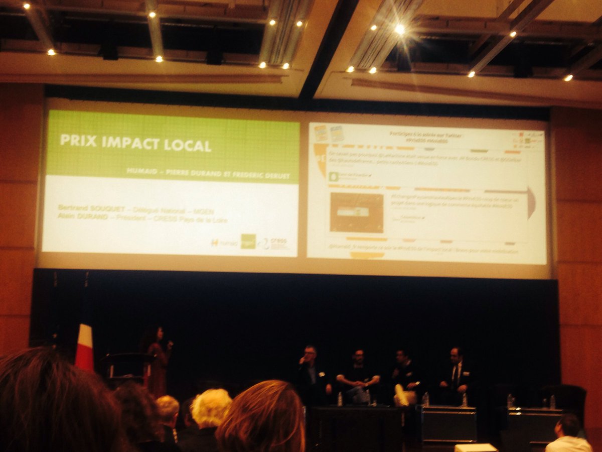 PretotMaud's tweet image. Bravo @Humaid_fr pour le Prix Impact local et du public #PrixESS @mois_ESS @cress_pdl @_Bercy_ @CNCRES @groupe_mgen @AurChampion @100000e