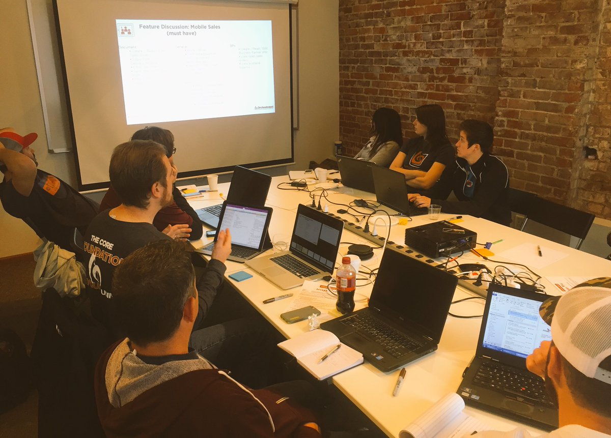 BradWindecker's tweet photo. The @brewerysoftware &amp; @DistillerySOFT Customer Product Councils sharing #feedback on our roadmap today at #Orchestrate2016 https://t.co/WoEeW5TZxy