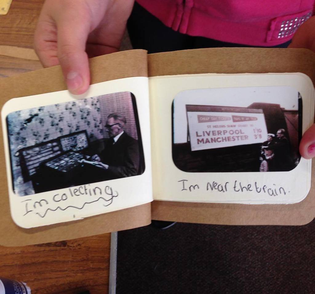 archive_artist's tweet photo. Handmade story books from @sthlibrariesandarts #archive https://t.co/980Ry9Hno4