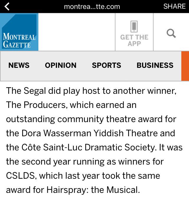 theatrelez's tweet photo. Proud to work for these two amazing theatre organizations ❤️ #METAs2016 https://t.co/be9svmBESF