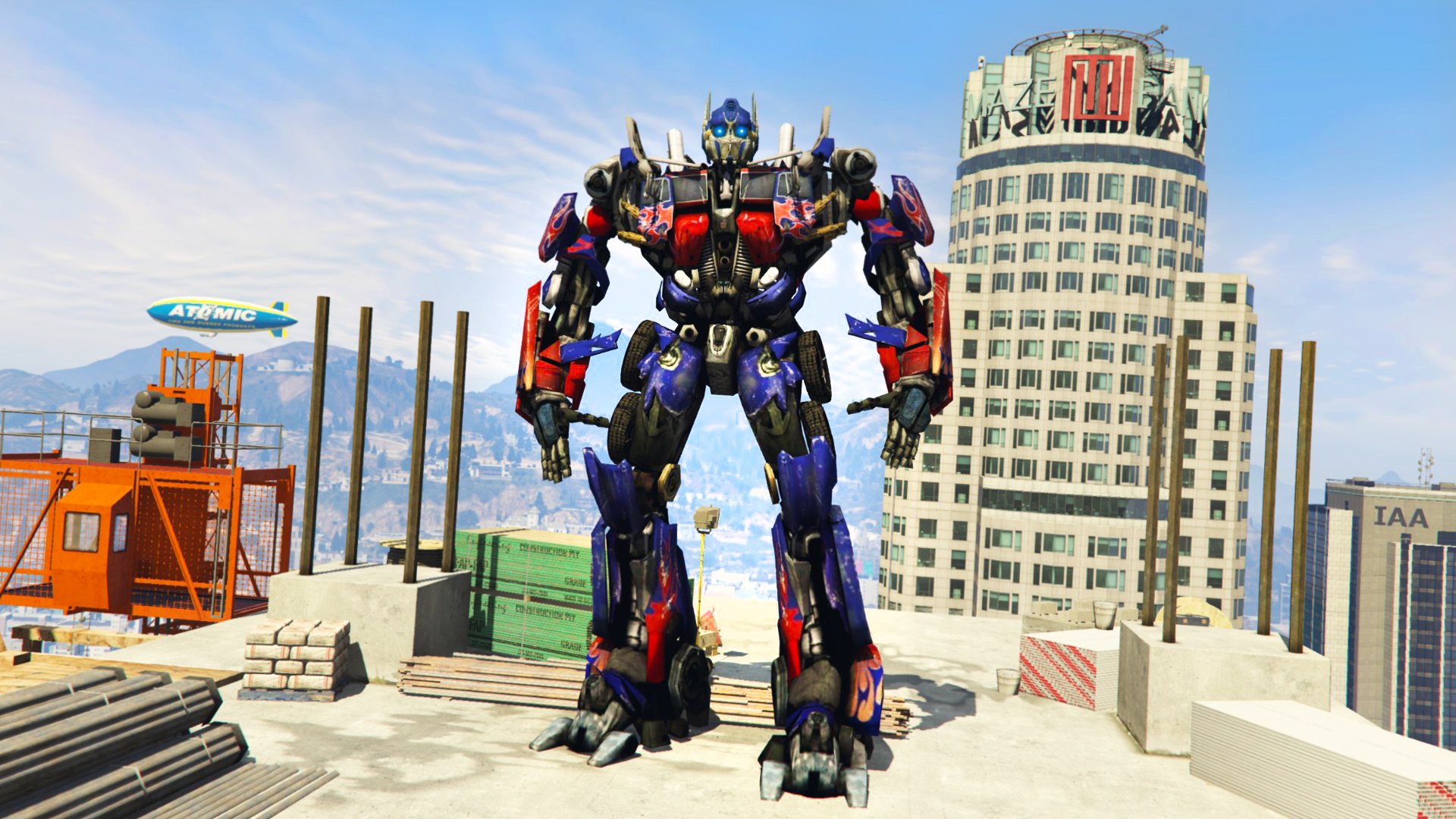 GTA 5 Mods Optimus Prime Transformer - GTA 5 Mods Website