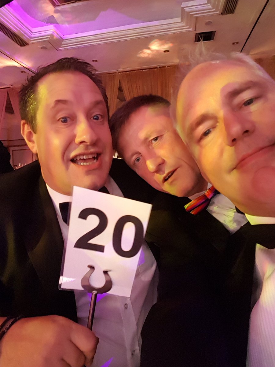 shaunbrevo's tweet photo. Table 20 with the main man #servingwithpride https://t.co/ablTj3wWTD
