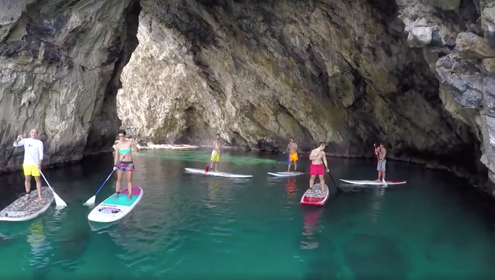 SUPthemag's tweet photo. Breathtaking footage of paddling through the Veneto Caves in Italy: https://t.co/Xs2ZAnSOFs https://t.co/WrjKXjceYU