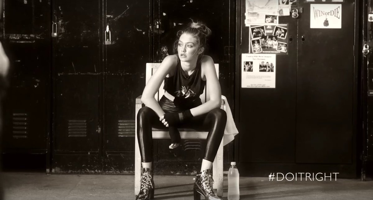 vmagazine's tweet photo. Watch @GigiHadid kick ass in new @StuartWeitzman video, directed by @JamesFrancoTV: https://t.co/kxsothOgZK https://t.co/69oW4BRRKD
