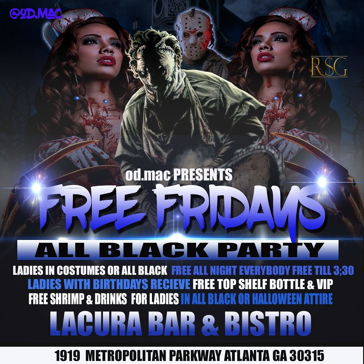 ODMac_'s tweet photo. Everyone free till 3:30 free shrimp and shots on me!! #DaBlackout #freefridaysLaCura #RoyalStatusGlobal 
1919 metropolitan parkway https://t.co/cXr3bgTkMc
