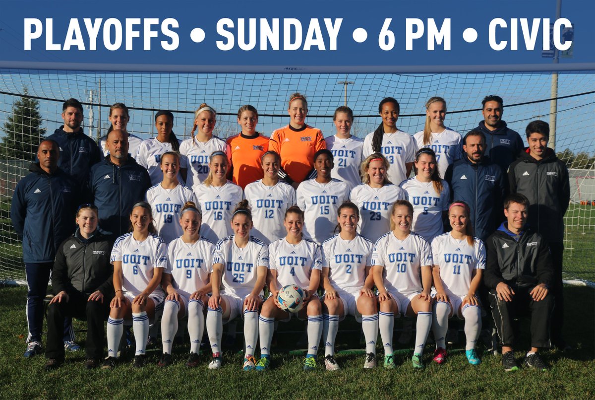 OT_Ridgebacks's tweet photo. .@UOIT is ready for the @OUAsport women's soccer #PLAYOFFS!!! Sunday at 6 pm at the @oshawacity civic! https://t.co/20t8Jcf66L