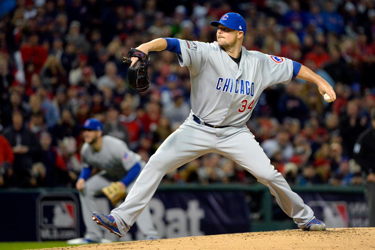 Lester's 1st inning of Game 1: 2 ER 

Lester's previous 21 World Series innings: 1 ER