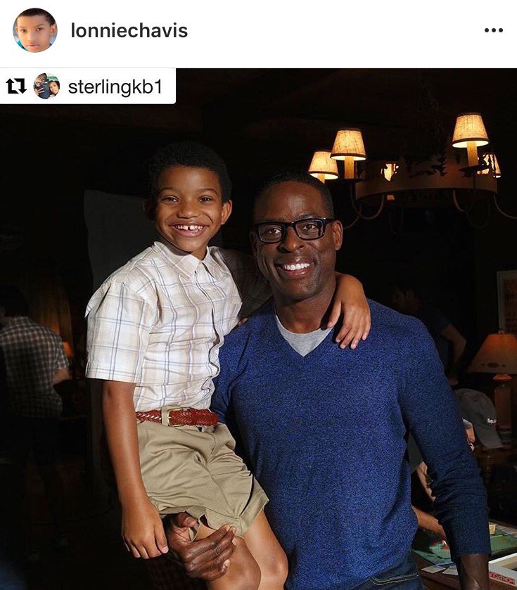 ThisIsUs_Fans_'s tweet photo. Great photo of you both! @LonnieChavis @sterlingkb1 #YoungRandall @NBCThisisUs https://t.co/yGIxDNMSDW