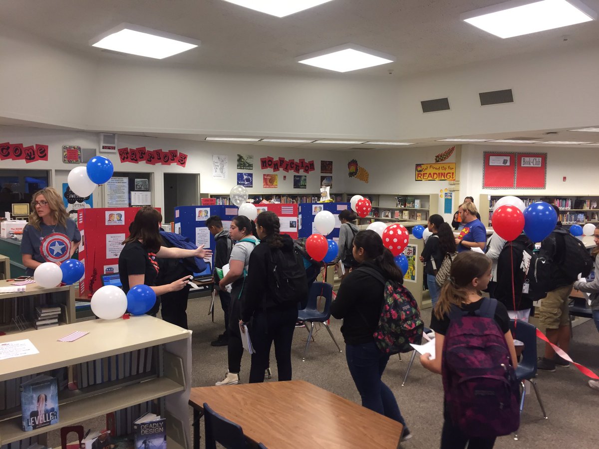 Decision 2016...the Warriors making an informed decision and casting their vote for President. #everystudenteveryskill