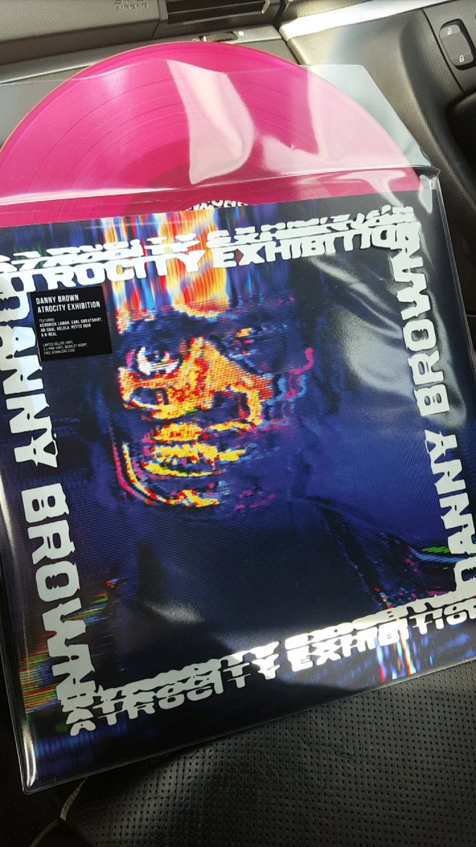 Twitter 上的Danny Brown："Grab #AtrocityExhibition pink vinyl at local record store today! Find where to it here https://t.co/P2Fk26IlYq @recordstoreday" /