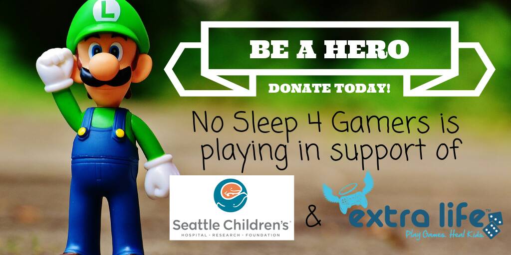 NS4Games's tweet image. Our Halo Marathon to benefit @ExtraLife4Kids &amp;amp; @seattlechildren is approaching! Help us reach our goal! #BeAHero bit.ly/NS4TK