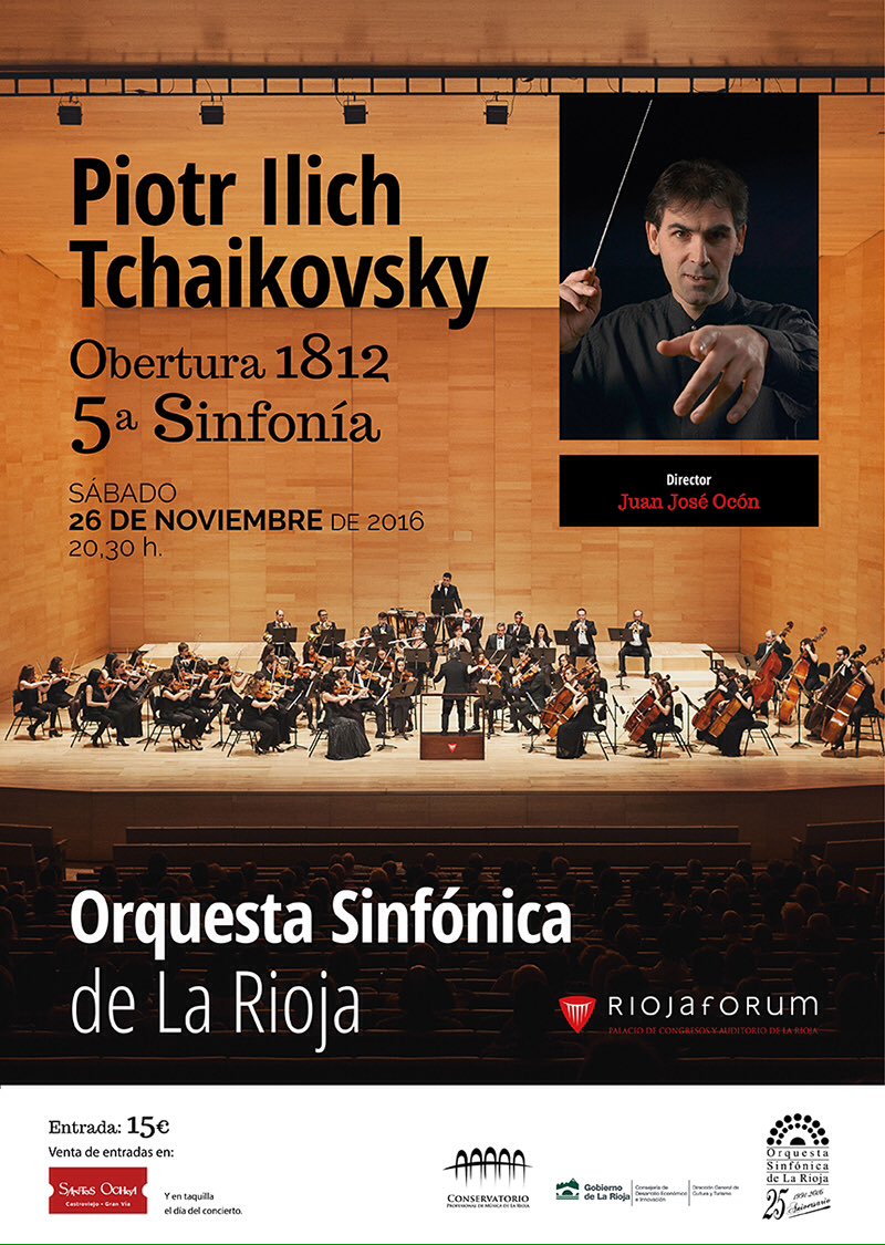 SinfonicaR's tweet photo. Ya en cartel nuestro próximo concierto! No te lo pierdas!@DaniDrummer @saxortega @MeryGilRuiz @lariojaorg @jorgeruizpre @Osesrodriguez https://t.co/BJLrf1fA8w