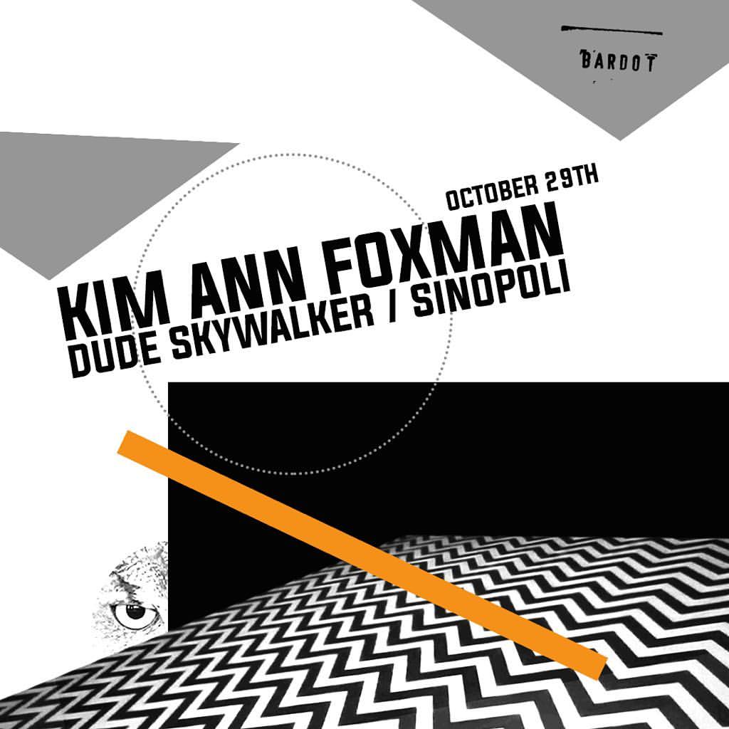 SoundcheckMIA's tweet image. #Miami electronic artists @_DudeSkywalker + @DavidSinopoli, along w/ #NY's @KimAnnFoxman spinning @BardotMiami Sun 10/30: #electronicmusic