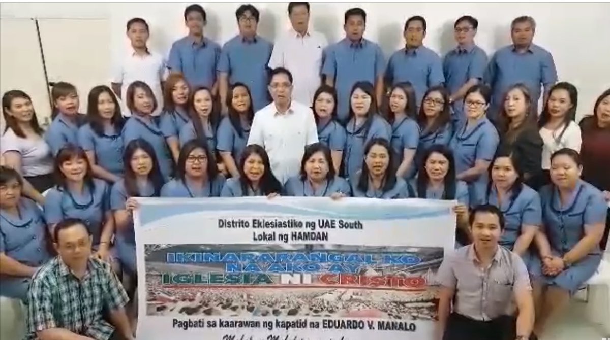 CarpioBuan's tweet photo. Pagbati po para sa kaarawan ng Tagapamahalang Pangkalahatan, mula po sa  Lokal ng Hamdan, Distrito ng UAE South.
#AkoyIglesiaNiCristo https://t.co/6DwHcmHtht